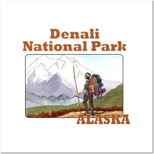 Denali National Park, Alaska Posters and Art